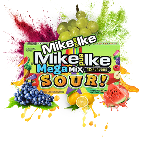 Mike and Ike Mega MIX SOUR
